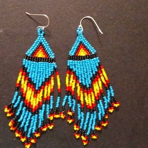 Handmade beaded earings